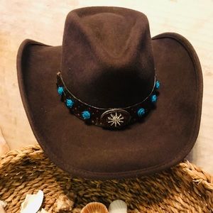 RUN-A-MUCK CowGirl Hat - Gorgeous - Chocolate